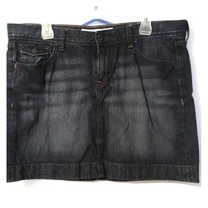 Cute mini jean skirt